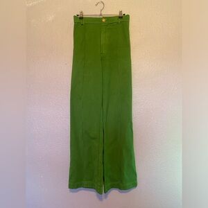 Big Bud Press LAWN green HERITAGE western pants XS
